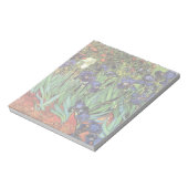 Irises by Vincent vanゴッホ、ヴィンテージ・ガーデン・アート ノートパッド (回転)