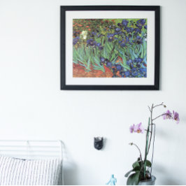 Irises by Vincent van ゴッホ、ヴィンテージ・ガーデン・アート ポスター