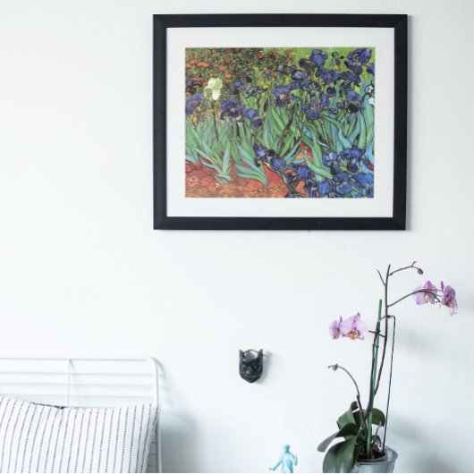 Irises by Vincent van ゴッホ、ヴィンテージ・ガーデン・アート ポスター