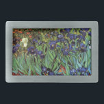 Irises by Vincent van ゴッホ、ヴィンテージ・ガーデン・アート 長方形ベルトバックル<br><div class="desc">ヴィンセント・ヴァン・ゴッホのアイリス(1889)素晴らしは、オレンジ色のケシで育つ紫の髭のあるアイリスの庭を特徴とする印象派の風景フローラで絵画す。縁に独身の白いアヤメの花が咲いている。アーティストについて：ヴィンセント・ウィレム・ヴァン・ゴッホ(1853-1890)は、彼の時代の最も有名なポスト印象派の画家の一人だった。彼の作品は、その荒々しい美しい、感情的な正直さ、そして色の点で最も顕著であはっきりしたった。</div>