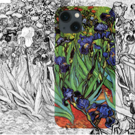Irises by Vincent van ゴッホ、ヴィンテージ・ガーデン・アート Case-Mate iPhone 14ケース