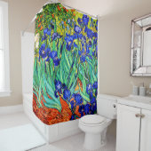 Irises by Vincent Van Gogh シャワーカーテン (インサイチュ)