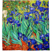 Irises by Vincent Van Gogh シャワーカーテン (正面)