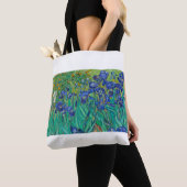 Irises by Vincent van Gogh トートバッグ (クローズアップ)