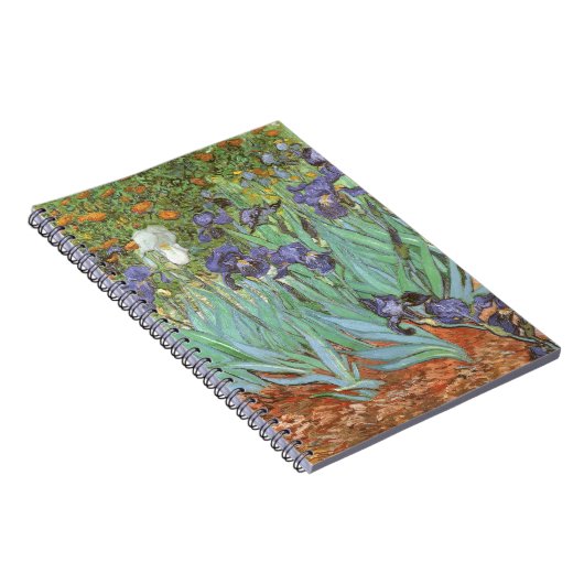 Irises by Vincent van Gogh ノートブック (右側)