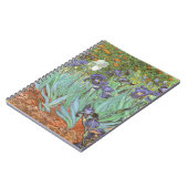 Irises by Vincent van Gogh ノートブック (左側)