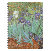 Irises by Vincent van Gogh ノートブック (正面)