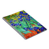 Irises by Vincent Van Gogh ノートブック (右側)