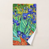 Irises by Vincent Van Gogh バスタオルセット (ハンドタオル)