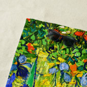 Irises by Vincent Van Gogh ビーチタオル (インサイチュ)
