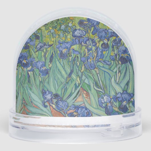 Irises, Floral Oil Painting, Vincent Van Gogh (裏面)