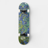 Irises, Floral Oil Painting, Vincent Van Gogh スケートボード (正面)