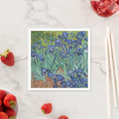 Irises, Floral Oil Painting, Vincent Van Gogh スタンダードカクテルナプキン (インサイチュ)
