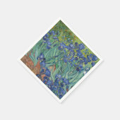 Irises, Floral Oil Painting, Vincent Van Gogh スタンダードカクテルナプキン (角)