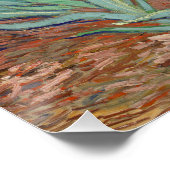 Irises, Floral Oil Painting, Vincent Van Gogh ポスター (コーナー)