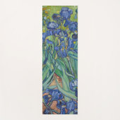 Irises, Floral Oil Painting, Vincent Van Gogh ヨガマット (正面)