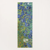 Irises, Floral Oil Painting, Vincent Van Gogh ヨガマット (裏面)