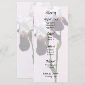 Irises in Love メニュー (正面/裏面)