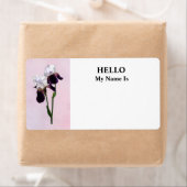 Irises in Love ラベル (インサイチュ)