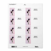 Irises in Love ラベル (フルシート)