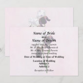 Irises in Love 招待状 (正面/裏面)