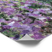 Irises in Monet's Garden ポスター (角)