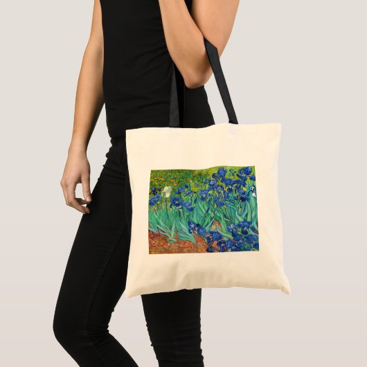 Irises, Vincent van Gogh トートバッグ (正面(商品))