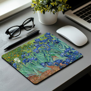 Irises   Vincent Van Gogh マウスパッド