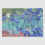 Irises Vincent van Gogh    薄葉紙<br><div class="desc">Irises (1889) Vincent van Gogh. Reproduction of famous works of art  images in the public domain.</div>