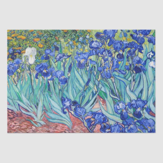 Irises Vincent van Gogh 薄葉紙 (正面)