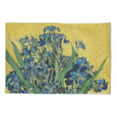 Irises - Vincent van Gogh Fine Art 枕カバー (裏面)