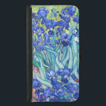 Irises  Vincent van Gogh    Galaxy S5 ウォレットケース<br><div class="desc">Irises (1889) Vincent van Gogh. Reproduction of famous works of art  images in the public domain.</div>