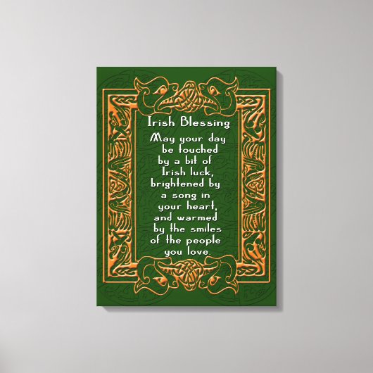 IRISHの賛美Canvas Print キャンバスプリント (正面)