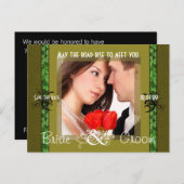 Irish写真で日付を保存 案内ポストカード (正面/裏面)