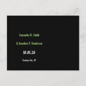 Irish写真で日付を保存 案内ポストカード (裏面)