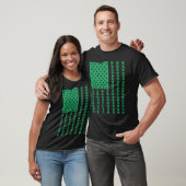 Irish American Flag C St Patricks Day Shamrock  1 Tシャツ (ユニセックス)