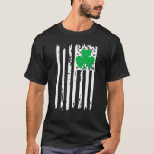 Irish American Flag Cool St Patricks Day Celebrati Tシャツ (正面)