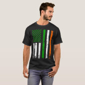 Irish American Flag Ireland Flag  St Patrick s Day Tシャツ (正面フル)
