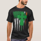 Irish American Flag Ireland Flag ST PATRICKS DAY C Tシャツ (正面)
