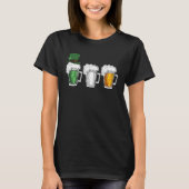 Irish Beer Ireland Flag St Patrick s Day Mens Wome Tシャツ (正面)