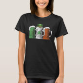 Irish Beer Ireland Flag St Patricks Day Beer  Men  Tシャツ (正面)