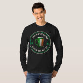 Irish Beer Ireland Flag St Patricks Day  Drinking  Tシャツ (正面フル)