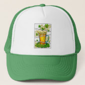 Irish Beer Mug St Patrick’s Day Shirt – boné キャップ (正面)