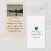 Irish Blessing Boats at Dry Dock  名刺 (正面/裏面)