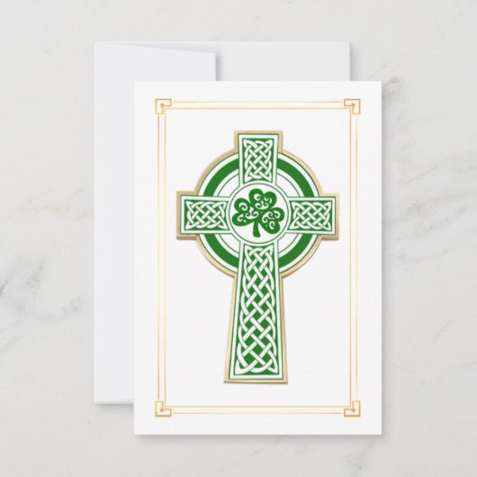 Irish Blessing Memorial Card (裏面)