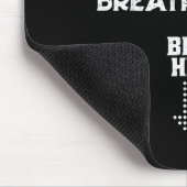 Irish Breathalyzer Blow Here St. Patrick's Day Dri マウスパッド (コーナー)