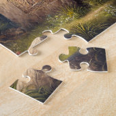 Irish Castle with Hidden Fairies Historic Landmark ジグソーパズル (側面)