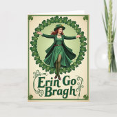 Irish Celebration Emerald Card カード (正面)