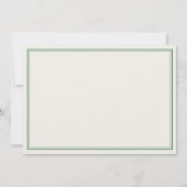 Irish Celtic Cross Memorial Scripture Thank You サンキューカード (裏面)