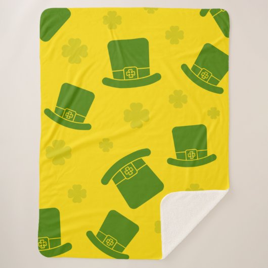 Irish Charm Sherpa Blanket シェルパブランケット (正面)